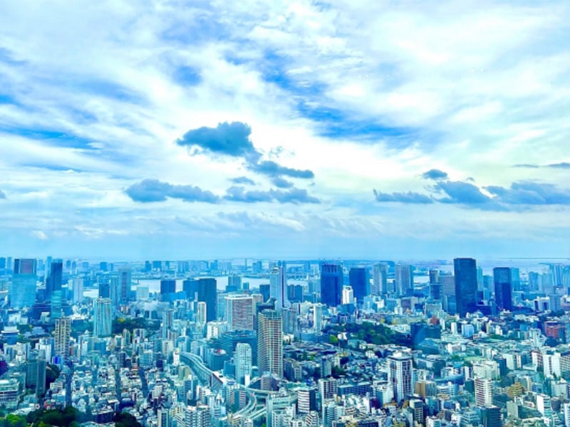 東京の町画像